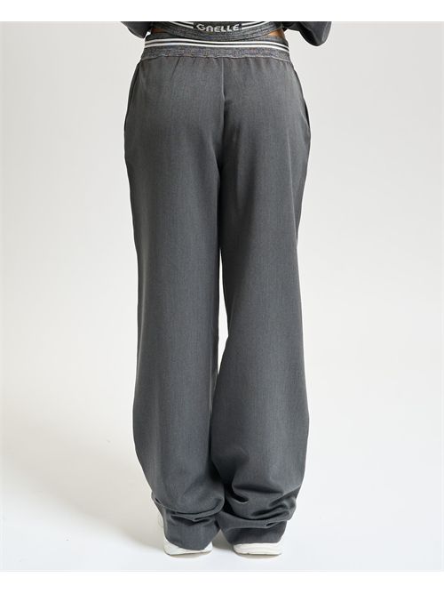 Pantaloni donna Gaelle Paris Dritto Con Pieghe GAELLE PARIS | GAABW07643GR08